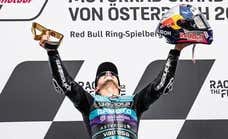 David Alonso: de bajar llorando de su moto en su primera carrera a mandar en Moto3 y saltar a Moto2 en 2025