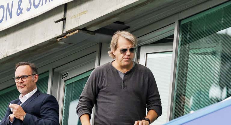 Todd Boehly, en Stamford Bridge.