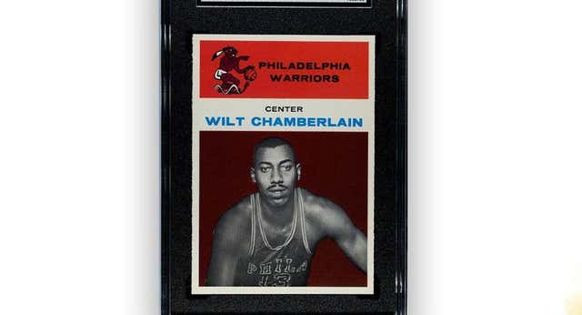 Un cromo de Wilt Chamberlain ‘escondido’ durante 60 años se convierte en el más caro de la historia