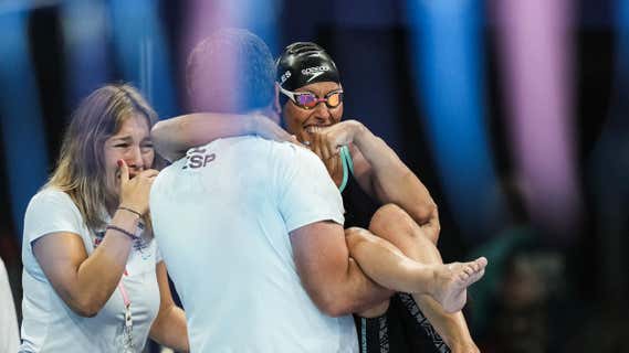 Una imagen que no olvidaré: la de Teresa Perales celebrando su medalla 28 en unos Juegos. /CPE