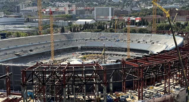 Siguen las buenas noticias con las obras del Spotify Camp Nou: Limak incorpora cerca de 50 trabajadores