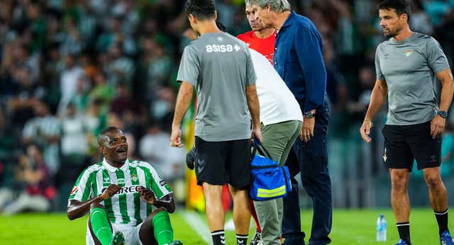 Pellegrini se teme lo peor con William Carvalho: “Tiene mala pinta”