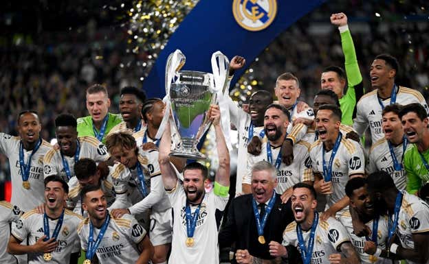 El Real Madrid, último campeón de la Champions. DPA