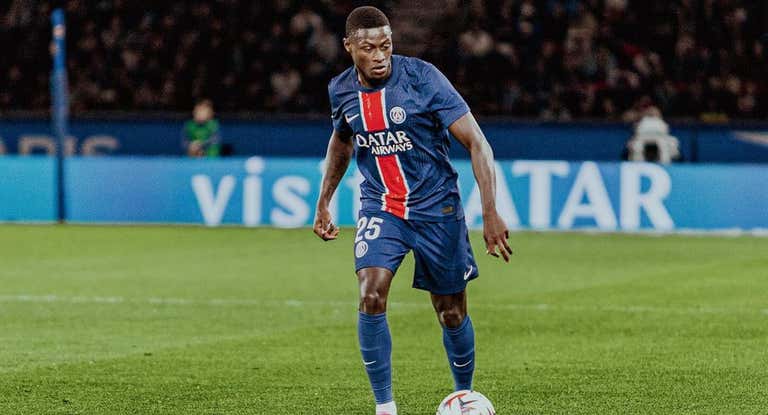 Nuno Mendes durante el último partido.
