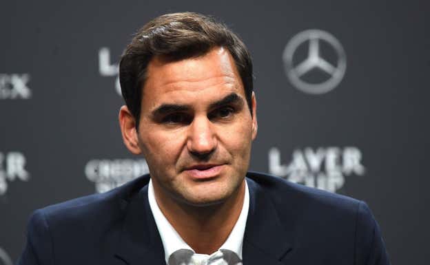 Roger Federer es uno de los fundadores de la Laver Cup.  EFE/EPA/ANDY RAIN