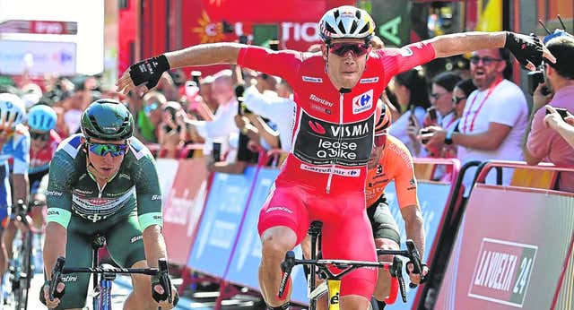El belga Wout Van Aert firma “para siempre” con el equipo Visma