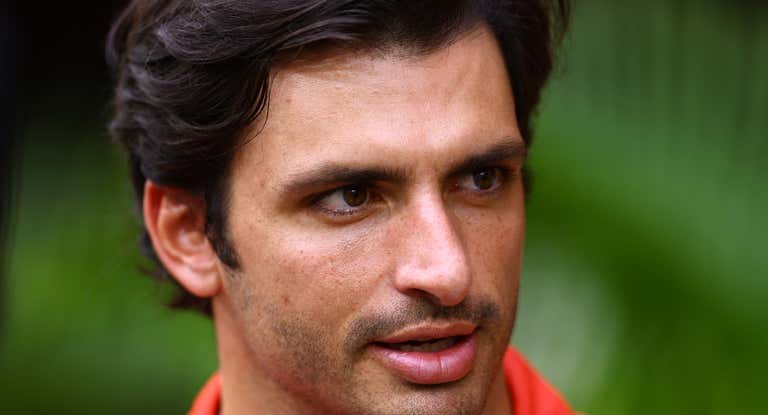 Carlos Sainz, en Singapur.