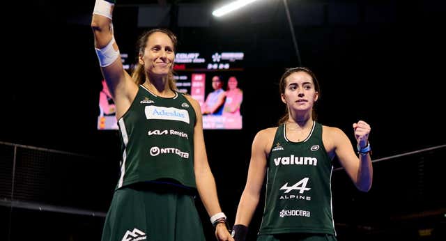 Póker de Claudia Fernández y Gemma Triay ante las número uno en Valladolid