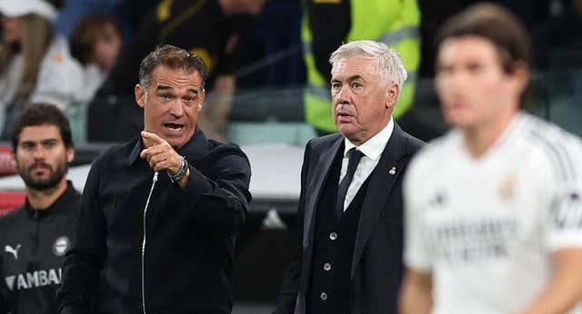 Luis García explica que su enganchón con Ancelotti fue por Endrick: «Sólo tiene intención de pegar, es roja»