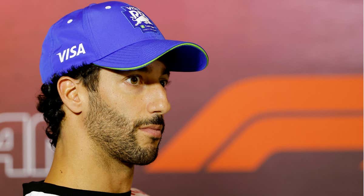 Daniel Ricciardo, en sala de prensa./REUTERS