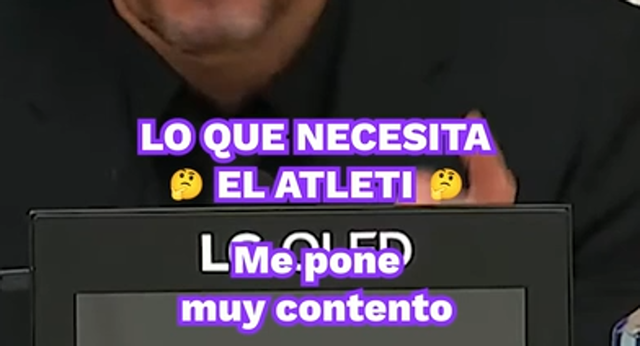 El Cholo Simeone habló de Sorloth y lo que necesita el Atlético de Madrid.