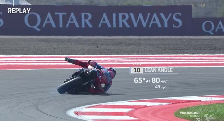 Salvada de Marc Márquez hoy.