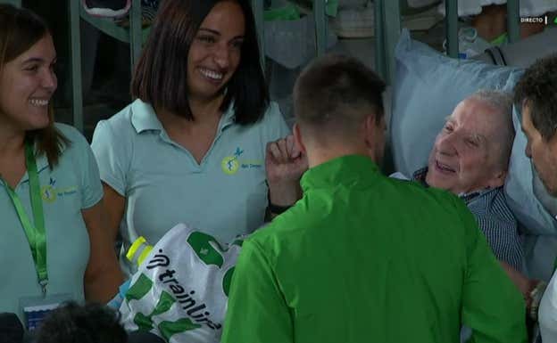 Lo Celso, con Paco.