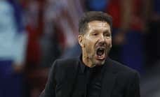 Simeone no apaga el fuego y apunta a Courtois: «Sanción para el que provoca»