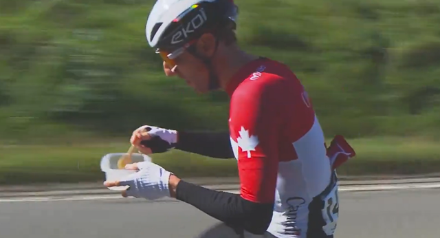 El ‘tupper’ más viral del Mundial de ciclismo esconde una explicación científica: «No es pasta ni arroz»