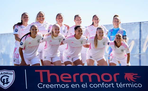 El once del Madrid CFF.  MADRID CFF