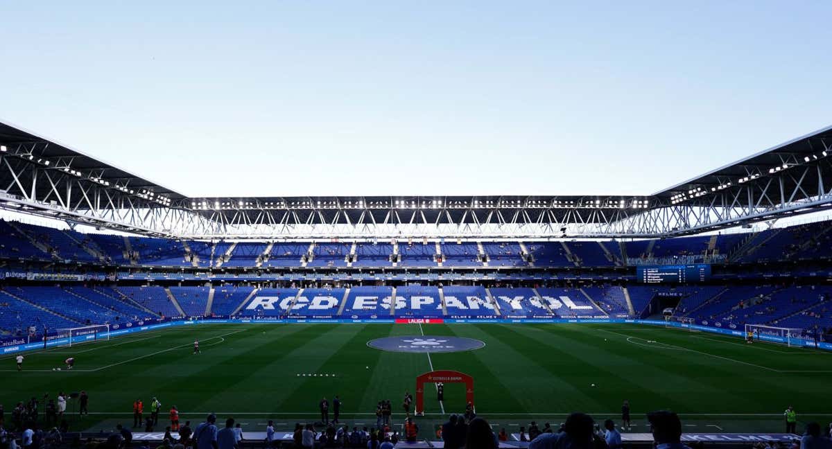El RCDE Stadium, en un día de partido de esta temporada.