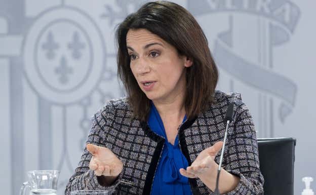 Silvia Calzón en su etapa como secretaria de Estado de Sanidad.  ABC