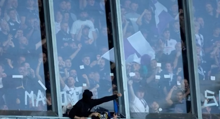 Imanol condena los incidentes producidos por los aficionados del Anderlecht.
