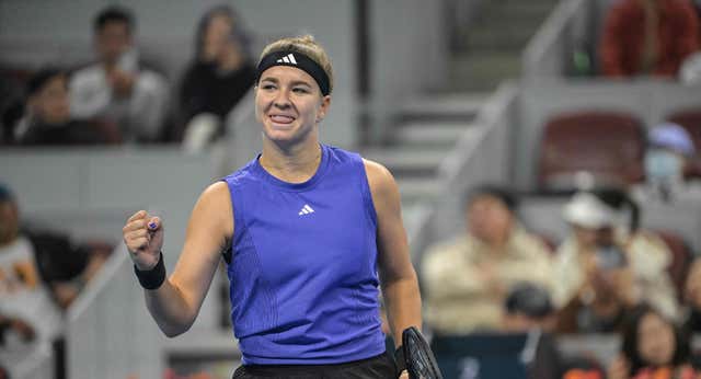 Karolina Muchova sorprende a Zheng y se mete en la final de Pekín