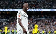 Vinicius es el que de verdad hace ruido en el Bernabéu