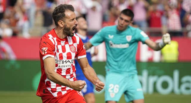 Gazzaniga y Stuani aúpan al Girona en el show del VAR y Pulido Santana