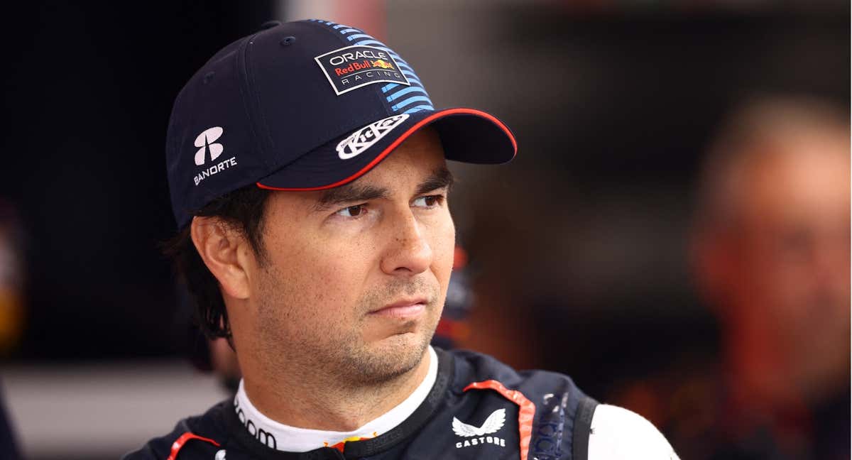 Sergio Pérez, en Singapur./REUTERS