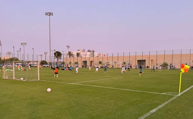 Instalaciones del Al Gharafa para sus categorías inferiores. CEDIDA