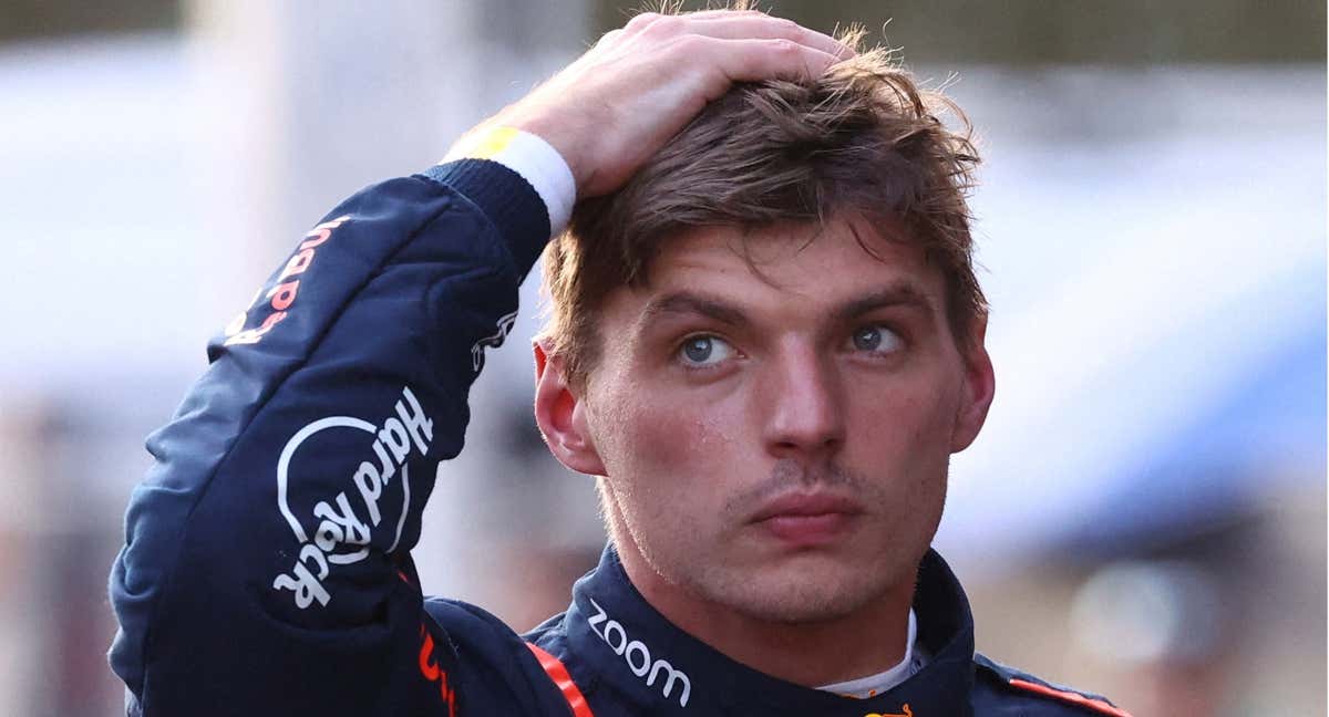 Max Verstappen, pensativo./REUTERS
