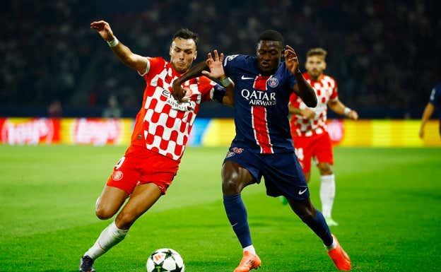 El Girona se ha clasificado para jugar la Champions League por primera vez en su historia.  REUTERS