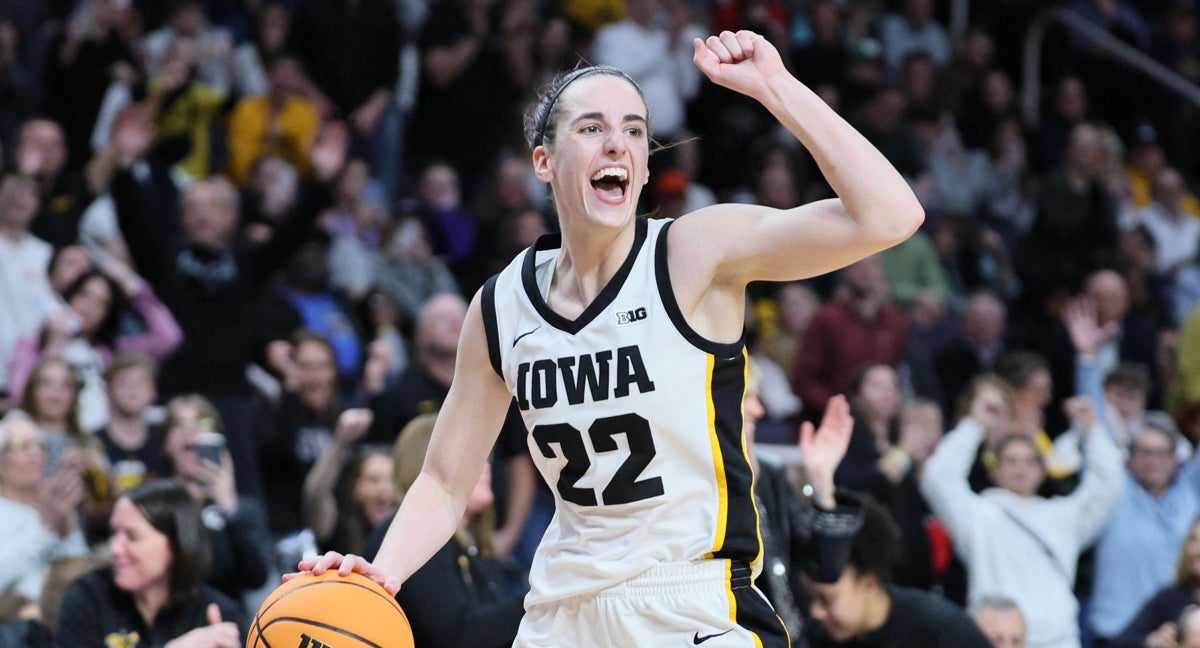 Catlin Clark, durante un partido.