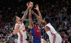 Kevin Punter lleva en volandas al Barça en su primera gran noche