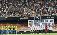 El Valencia critica en su radio oficial el agravio comparativo entre el cierre del Metropolitano y el de Mestalla