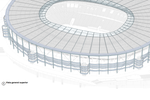 El definitivo Nuevo Mestalla, al detalle: 241M, cubierta total 'textil', finalización en julio de 2027...