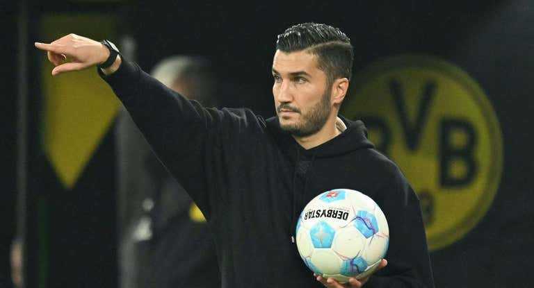 Nuri Sahin, durante un partido del Borussia Dortmund esta temporada.