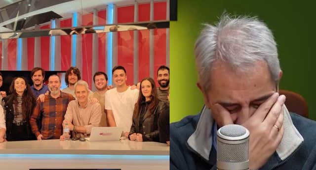 Manolo Lama rompe a llorar por el cierre de El Golazo de Gol: «Tienen hijos, hipotecas…»
