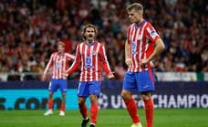 Tampoco con el tridente: las pruebas de Simeone en el ataque solo arrojan frustración