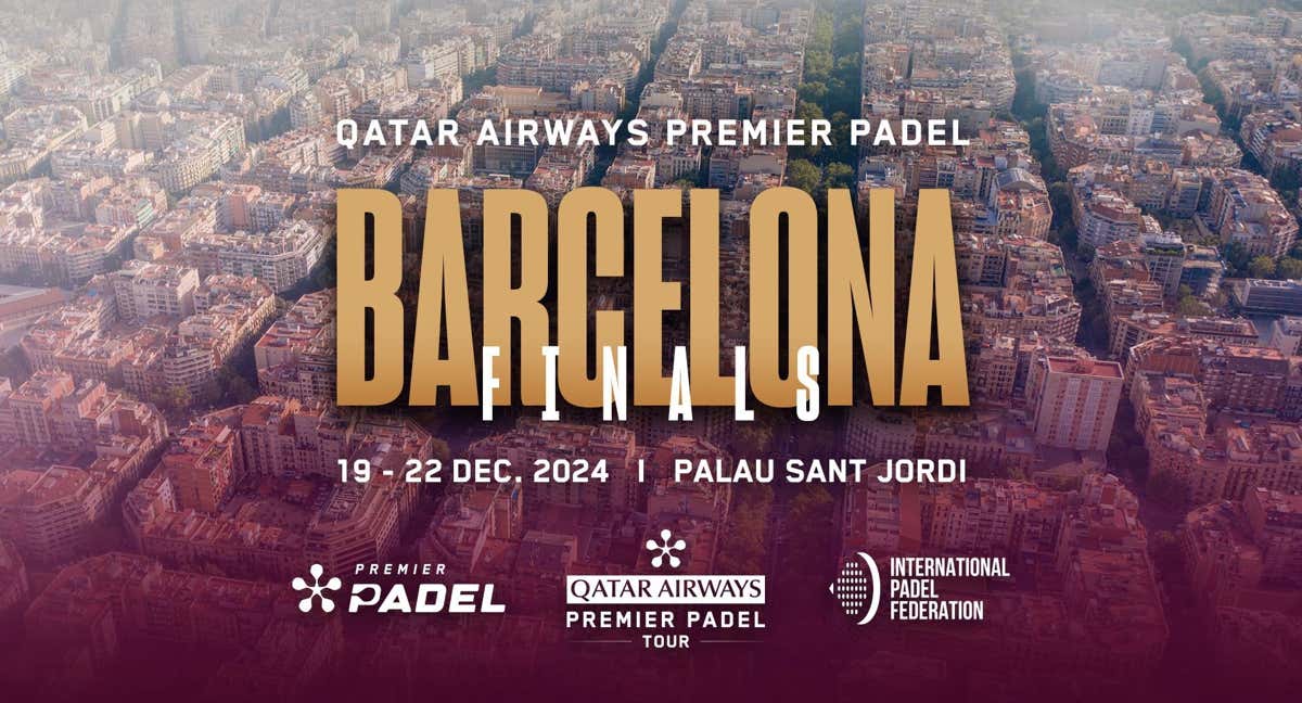 Cartel del Premier Padel Finals.