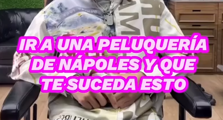 Un peluquero de Nápoles les ha tomado el pelo a sus clientes…