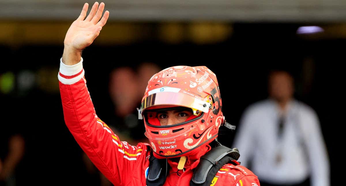 Carlos Sainz fue el rey en México./REUTERS