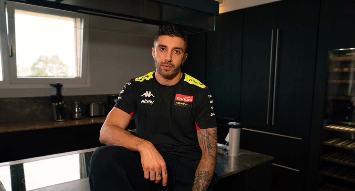 Andrea Iannone con los colores del Pertamina VR46.