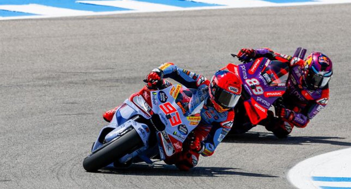 Marc Márquez y Jorge Martín.