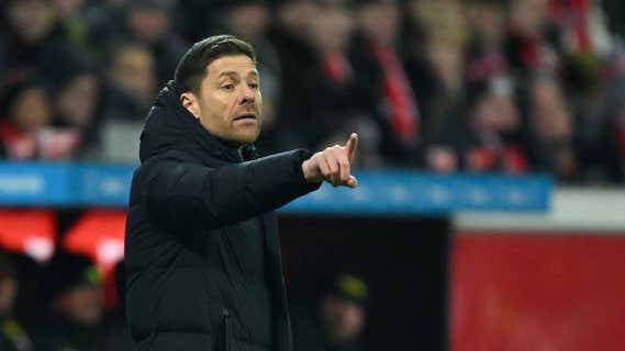 Xabi Alonso, con el Bayer Leverkusen./EFE