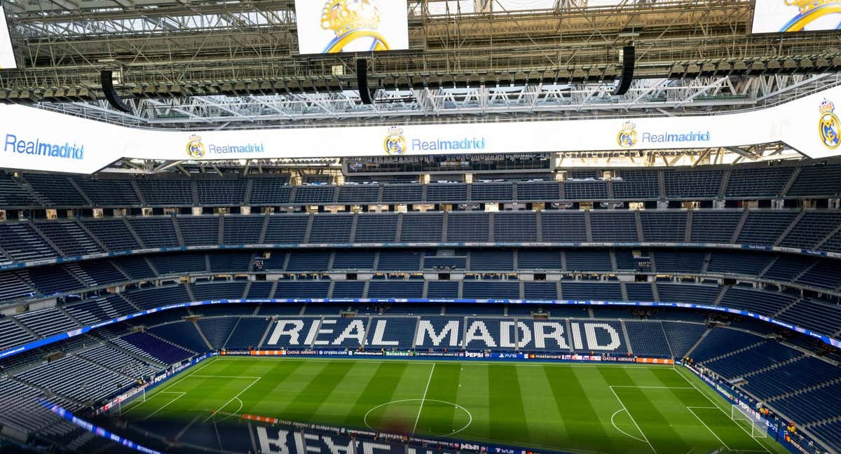 Vista del Santiago Bernabéu.