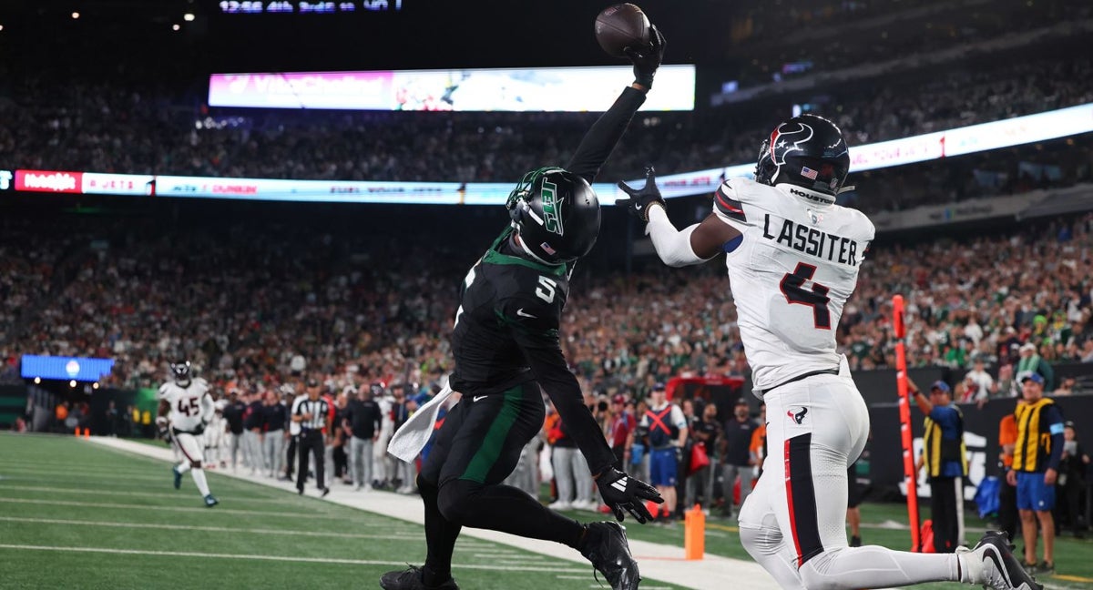 Garrett Wilson protagoniza el touchdown del año