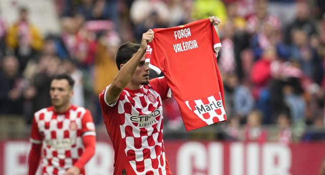 Miguel Gutiérrez reina en el festival de goles y solidaridad de Girona