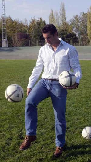 Paco Sanz, en un reportaje en 2005. González Molero.