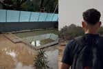 Rubo Iranzo, jugador del Valencia afectado por la DANA, se lesiona entre achicar agua y entrenar