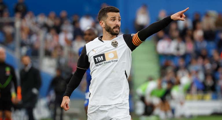 José Luis Gayá, capitán del Valencia CF.