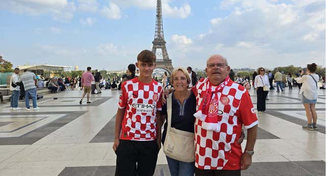 La pareja de jubilados del Girona que no se pierde un desplazamiento: «Nos conocemos todos los radares de España»
